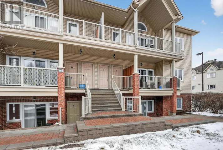 E - 156 WATERBRIDGE DRIVE, Ottawa, Ontario K2G7C6