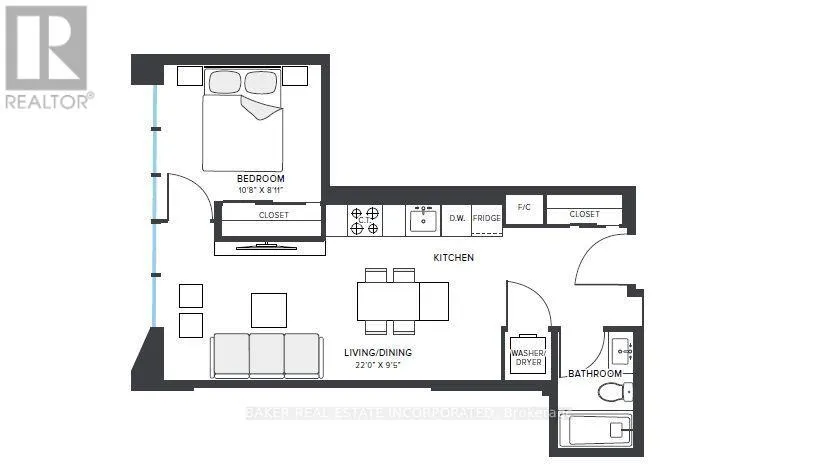 517 - 151 MILL STREET, Toronto (Waterfront Communities), Ontario M5A4T8