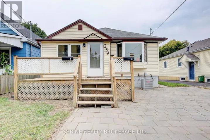 259 SANDERS STREET, London East (East M), Ontario N5Z2T1