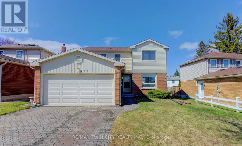 498 THORNDALE DRIVE, Waterloo, Ontario N2T2A2