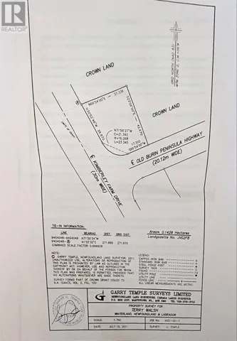 0 Kimberley Farm Drive, Winterland, Newfoundland & Labrador A0E2Y0