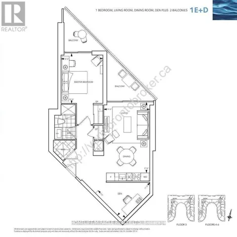 301 - 1 EDGEWATER DRIVE, Toronto (Waterfront Communities), Ontario M5A1B9