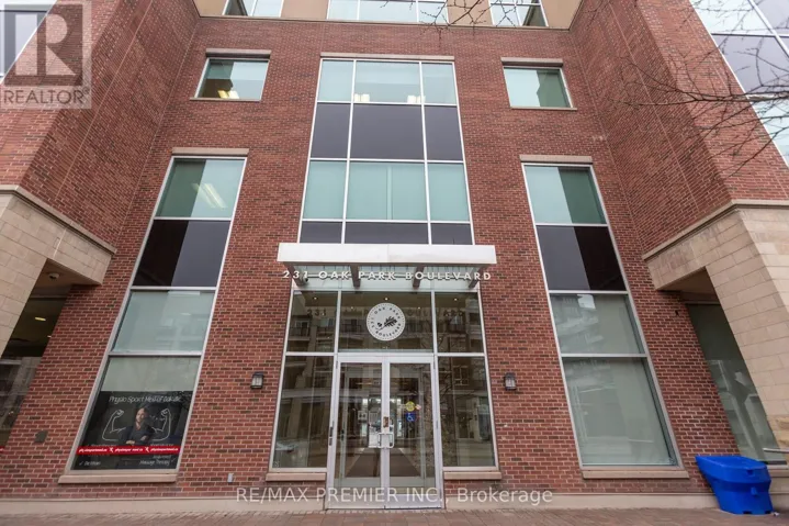 301-C - 231 OAK PARK BOULEVARD, Oakville (RO River Oaks), Ontario L6H6M4