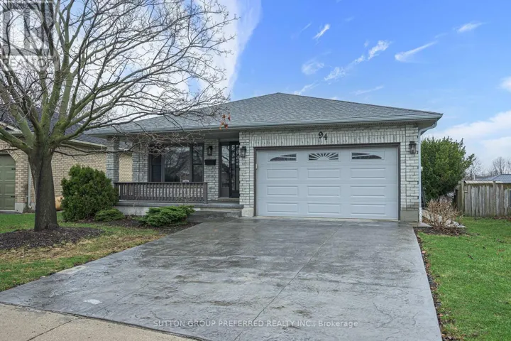 94 KRISTINA CRESCENT, London South (South X), Ontario N6E3V4