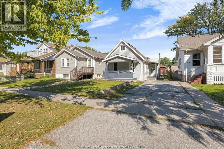 722 RANDOLPH, Windsor, Ontario N9B2T8