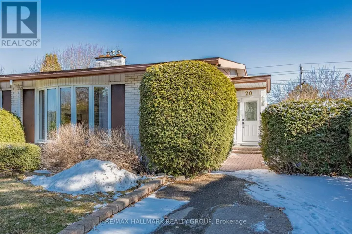 20 MULVAGH AVENUE, Ottawa, Ontario K2E6M6