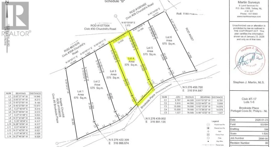 13 Brookside Place Unit#LOT 4, Portugal Cove, Newfoundland & Labrador A1M2P4