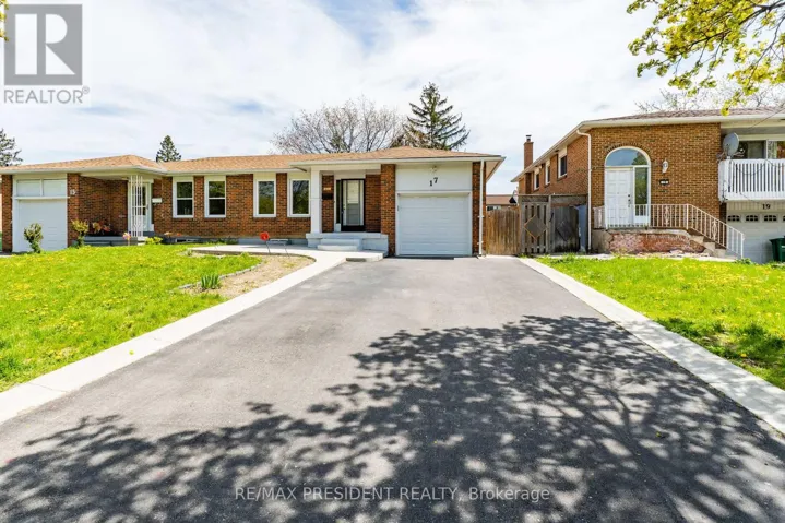 (UPPER) - 17 MANITOU CRESCENT, Brampton (Central Park), Ontario L6S2Z6