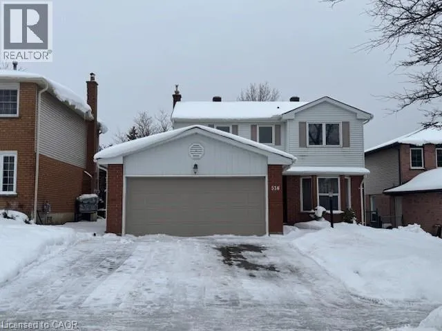 536 THORNDALE Drive, Waterloo, Ontario N2T2A9