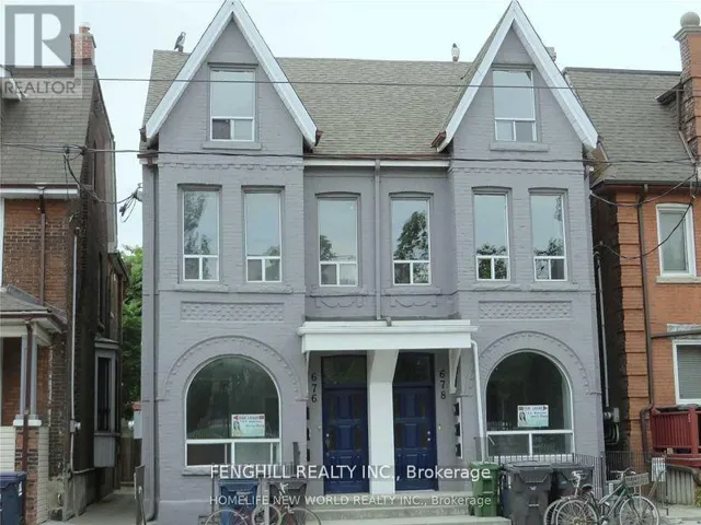 3 - 678 BATHURST STREET, Toronto (Palmerston-Little Italy), Ontario M5S2R3