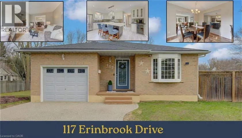 117 ERINBROOK Drive, Kitchener, Ontario N2E3C4