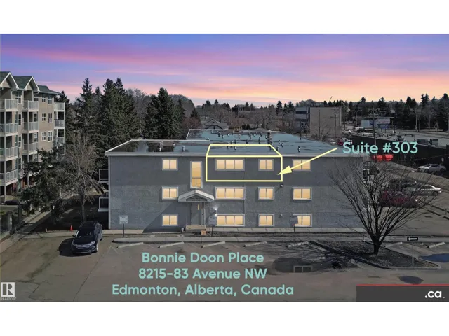 #303 8215 83 AV NW, Edmonton, Alberta T6C1A7