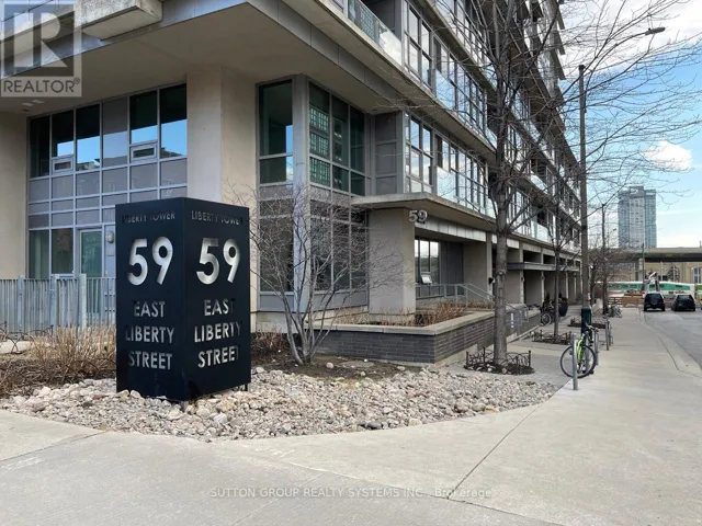 1102 - 59 EAST LIBERTY STREET, Toronto (Niagara), Ontario M6K3R1