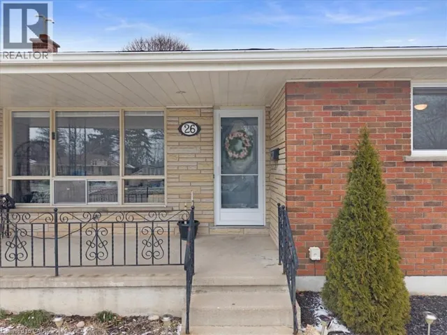 26 WILTSHIRE Drive, Brantford, Ontario N3R5A9