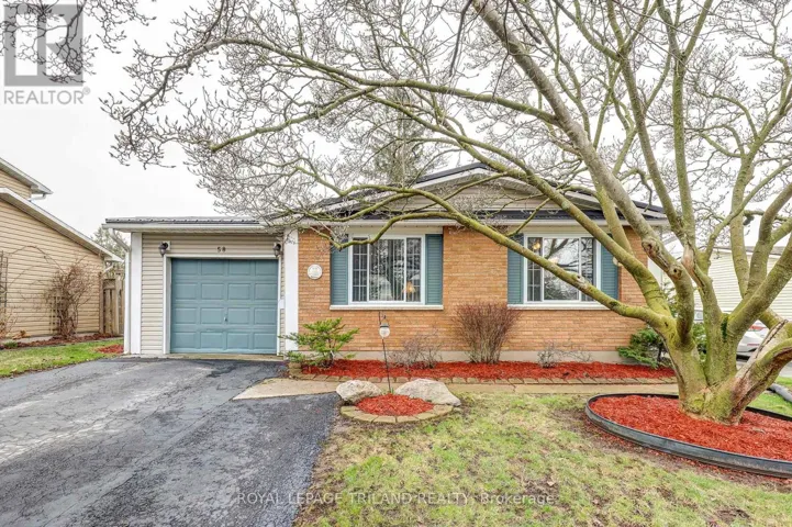 58 VANBUSKIRK DRIVE, St. Thomas, Ontario N5R4Z2