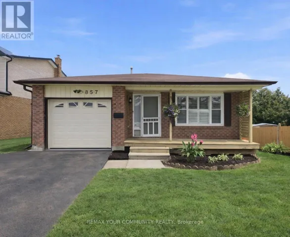857 COPPERFIELD DRIVE, Oshawa (Eastdale), Ontario L1K1S3