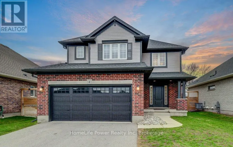 4 LIVINGSTON DRIVE, Tillsonburg, Ontario N4G0J3