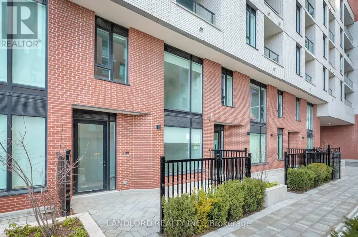 109 - 15 MARYPORT AVENUE, Toronto (Downsview-Roding-CFB), Ontario M3M0E1