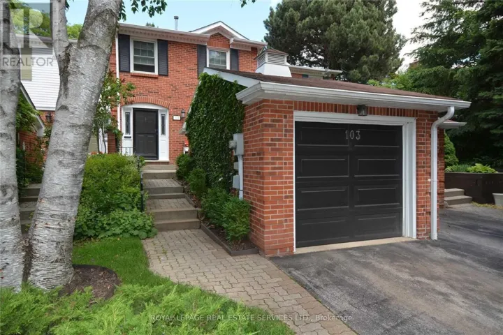 103 CONFEDERATION WAY, Markham (Thornhill), Ontario L3T5R4