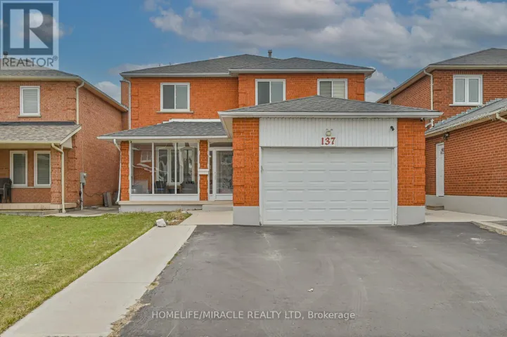 137 MINGLEHAZE DRIVE, Toronto (Mount Olive-Silverstone-Jamestown), Ontario M9V4W7