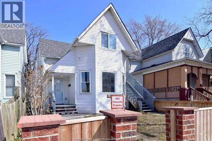 494 CHURCH STREET, Windsor, Ontario N9A4S9