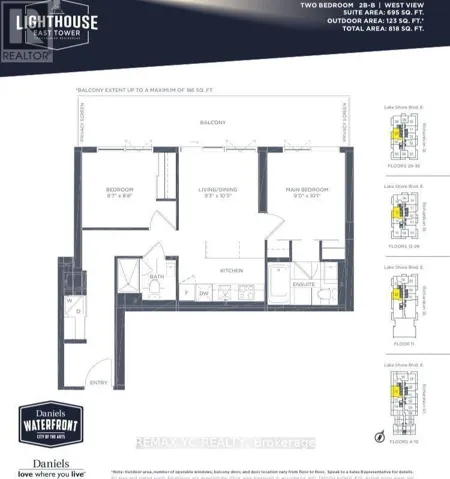 1807 - 20 RICHARDSON STREET, Toronto (Waterfront Communities), Ontario M5A0S6