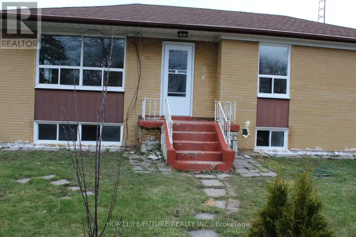 BSMT - 6 GILROY DRIVE, Toronto (Dorset Park), Ontario M1P1Z9