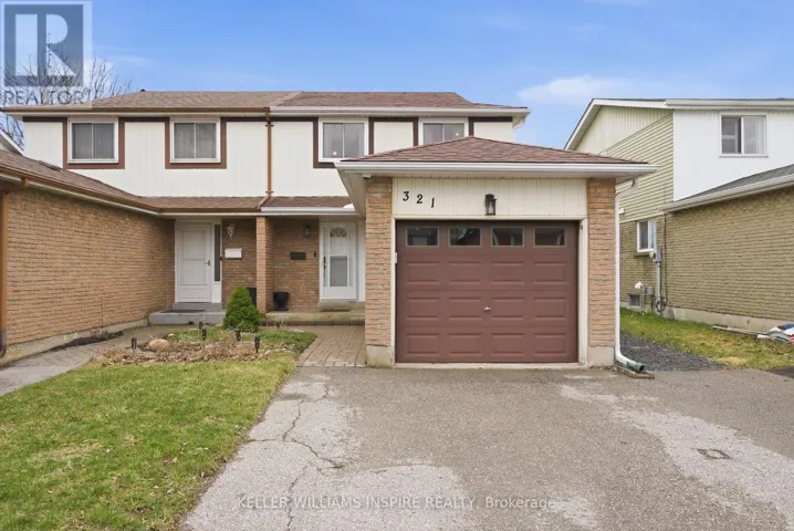 321 KILLARNEY COURT, Oshawa (Lakeview), Ontario L1J6C6