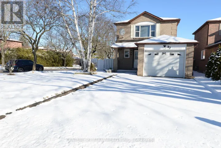 87 RADFORD DRIVE, Ajax (Central West), Ontario L1T2E2