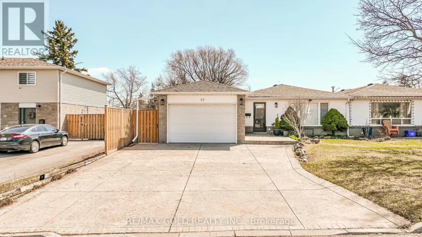 27 DAVENPORT CRESCENT, Brampton (Southgate), Ontario L6T3L5