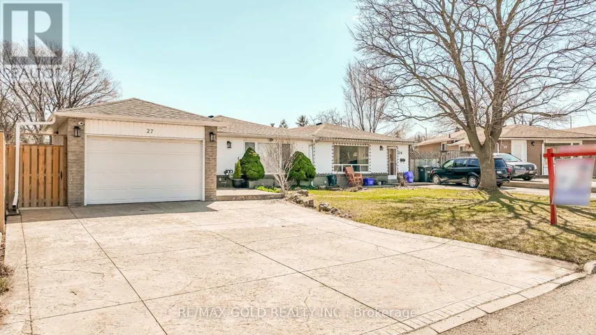 27 DAVENPORT CRESCENT, Brampton (Southgate), Ontario L6T3L5