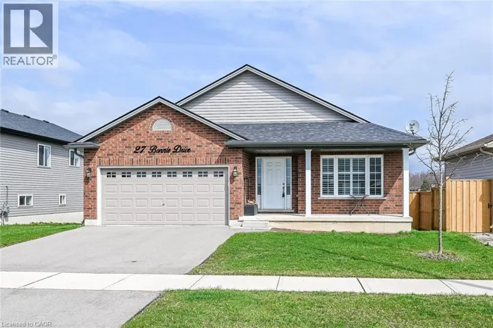 27 BONNIE Drive, Hagersville, Ontario N0A1H0