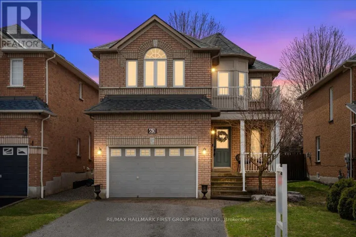 63 BRIDGID DRIVE, Whitby (Williamsburg), Ontario L1P1V7