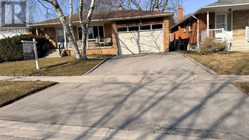 16 BETHLEY DRIVE, Toronto (West Hill), Ontario M1E3M7