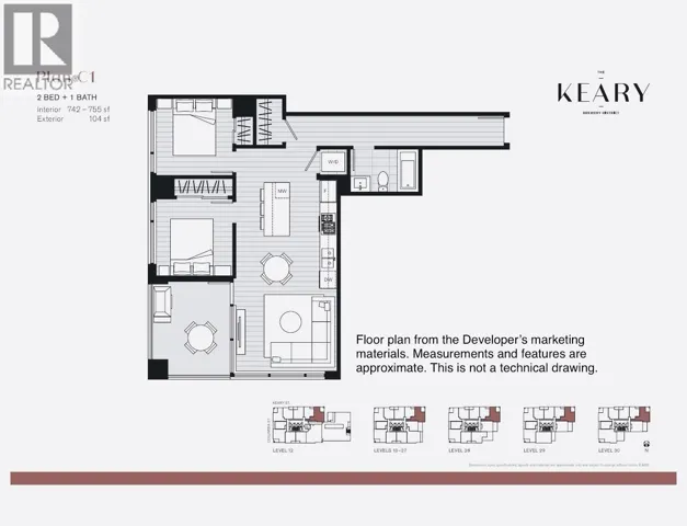 2703 230 KEARY STREET, New Westminster, British Columbia V3L0A6