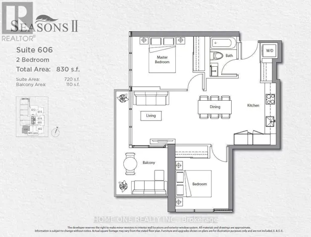 606 - 85 MCMAHON DRIVE, Toronto (Bayview Village), Ontario M2K0H1