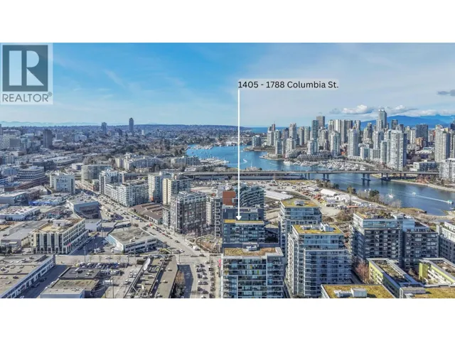 1405 1788 COLUMBIA STREET, Vancouver, British Columbia V5Y0L7