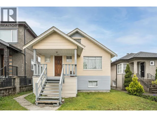 2654 TRIUMPH STREET, Vancouver, British Columbia V5K1S9