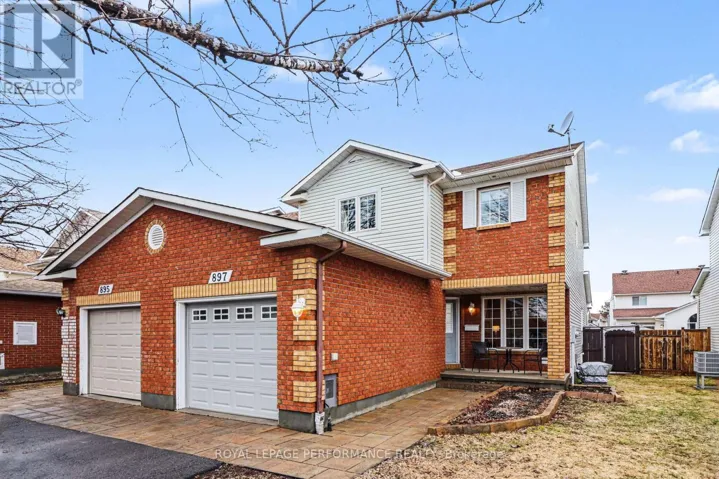 897 PARADISE CRESCENT, Ottawa, Ontario K4A3S5