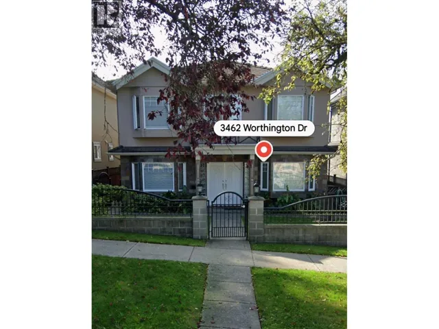 3462 WORTHINGTON DRIVE, Vancouver, British Columbia V5M3X9