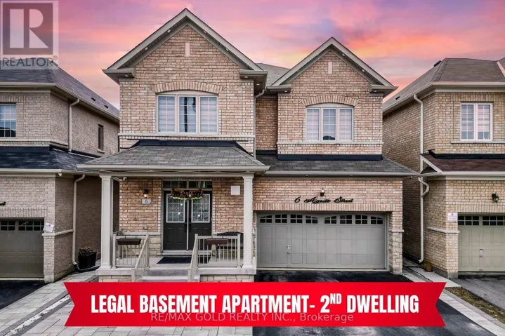 6 AGOSTO STREET, Brampton (Northwest Brampton), Ontario L7A5B1