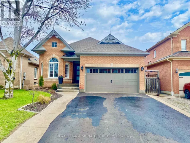3 UNDERWOOD DRIVE, Whitby (Brooklin), Ontario L1M1H8
