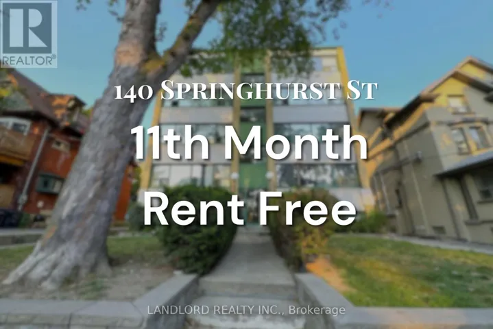 41 - 140 SPRINGHURST AVENUE, Toronto (South Parkdale), Ontario M6K1C1