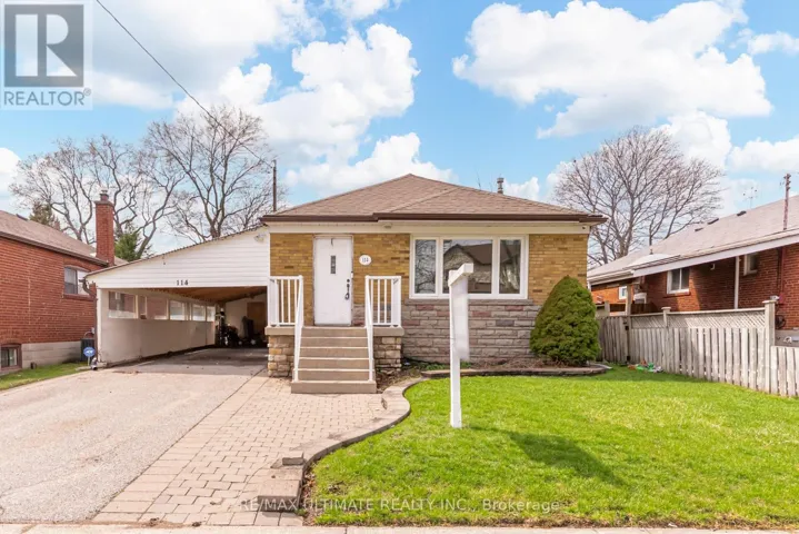 MAIN FL - 114 CANLISH ROAD, Toronto (Dorset Park), Ontario M1P1S9