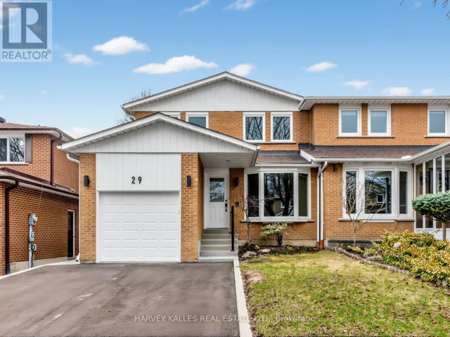 29 CHARNWOOD PLACE, Markham (Aileen-Willowbrook), Ontario L3T5H2
