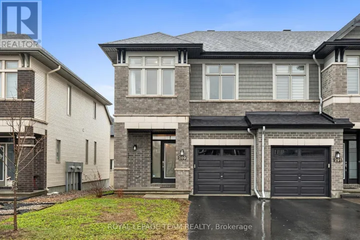289 BIG DIPPER STREET, Ottawa, Ontario K4M0J2