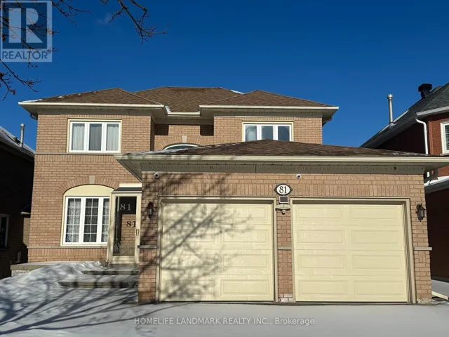 81 BRADGATE DRIVE, Markham (Thornlea), Ontario L3T7M4