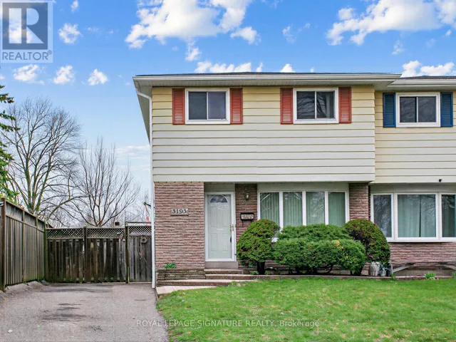 3193 CORRIGAN DRIVE, Mississauga (Applewood), Ontario L4Y3C5