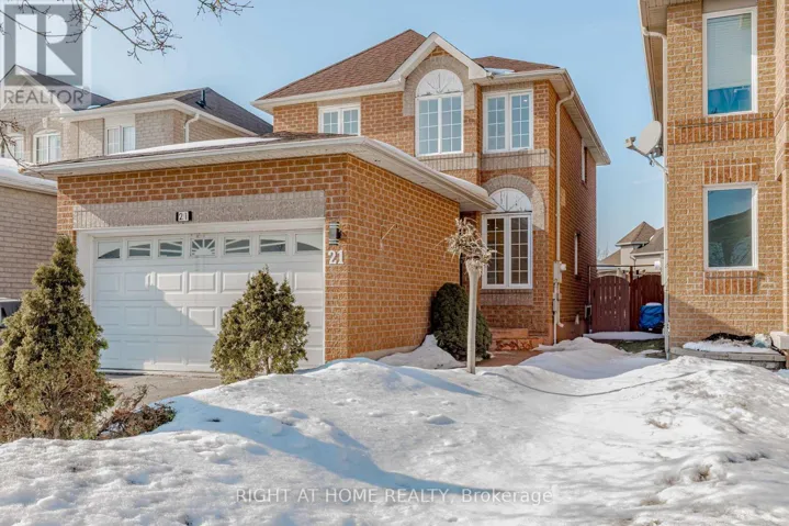 21 CARABRAM COURT, Brampton (Brampton West), Ontario L6X4M2