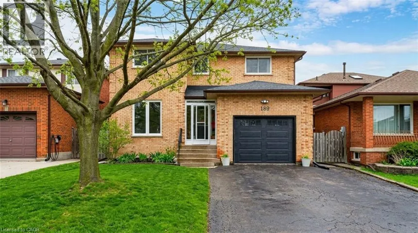 189 TEMPLEMEAD Drive, Hamilton, Ontario L8W2W1